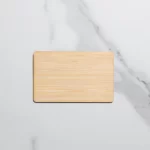 bamboo card