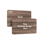 black walnut NFC card