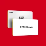 ferragamo pvc NFC card