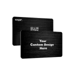 black metal NFC card
