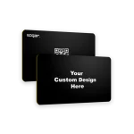 black pvc NFC card