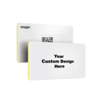 white pvc NFC card